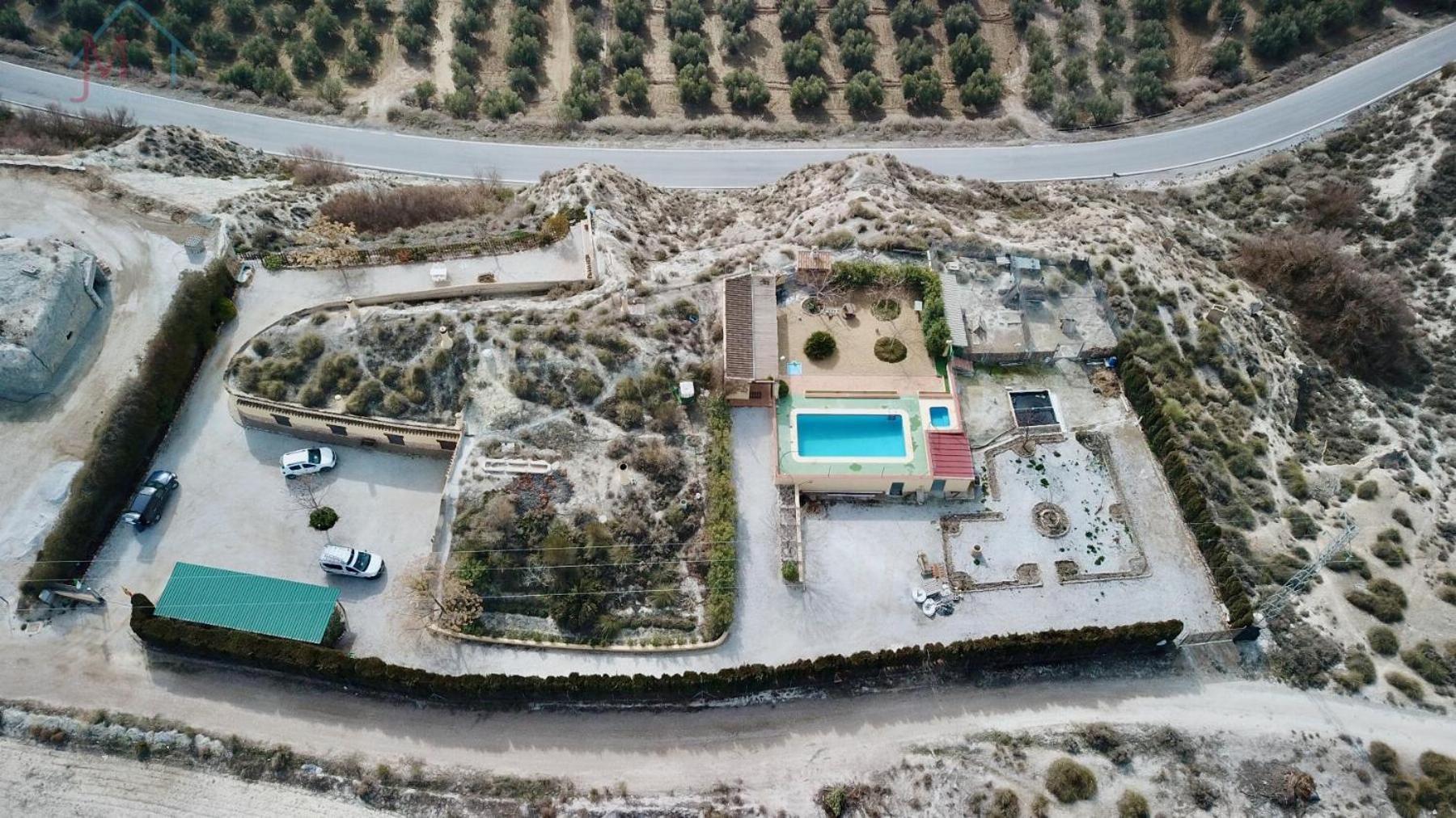 Villa Cueva el Monteron Cullar de Baza Exterior foto